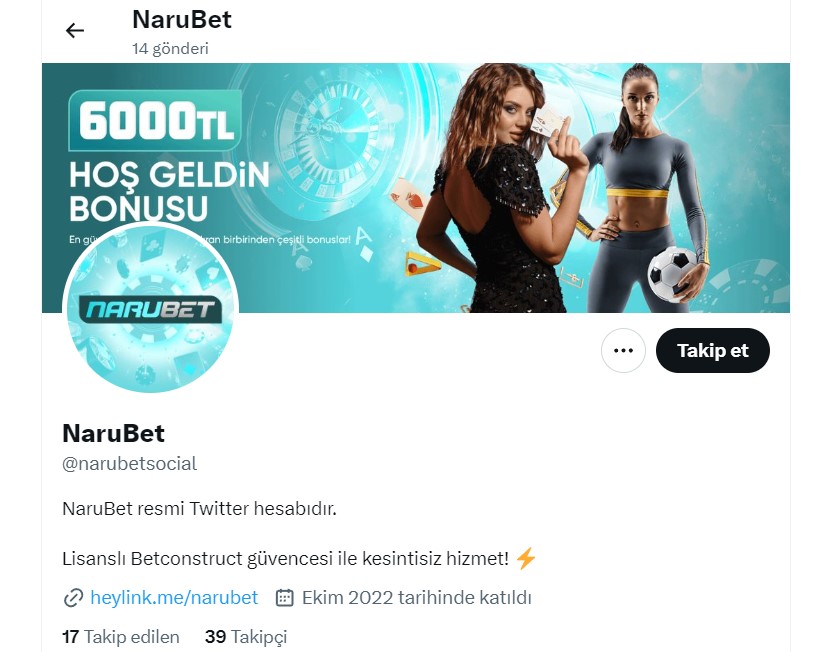 Narubet Twitter